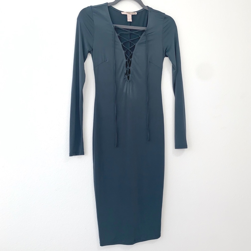 Forever 21 Emerald Dress